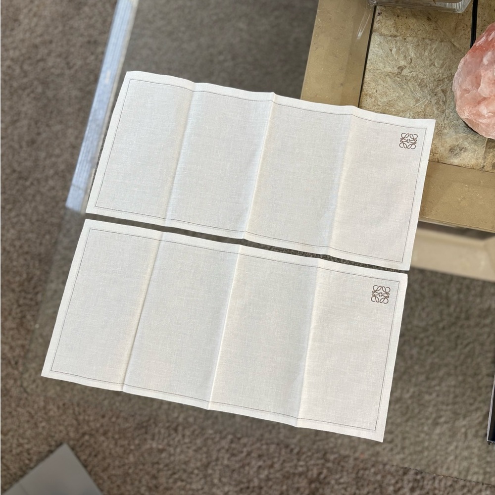 Loewe Cream Kitchen Linens